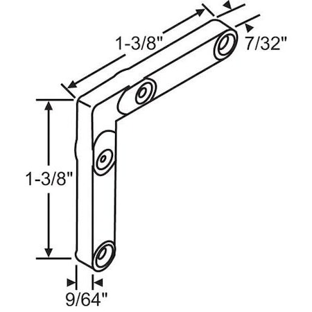 Strybuc Corner Key Die Cast 46-80